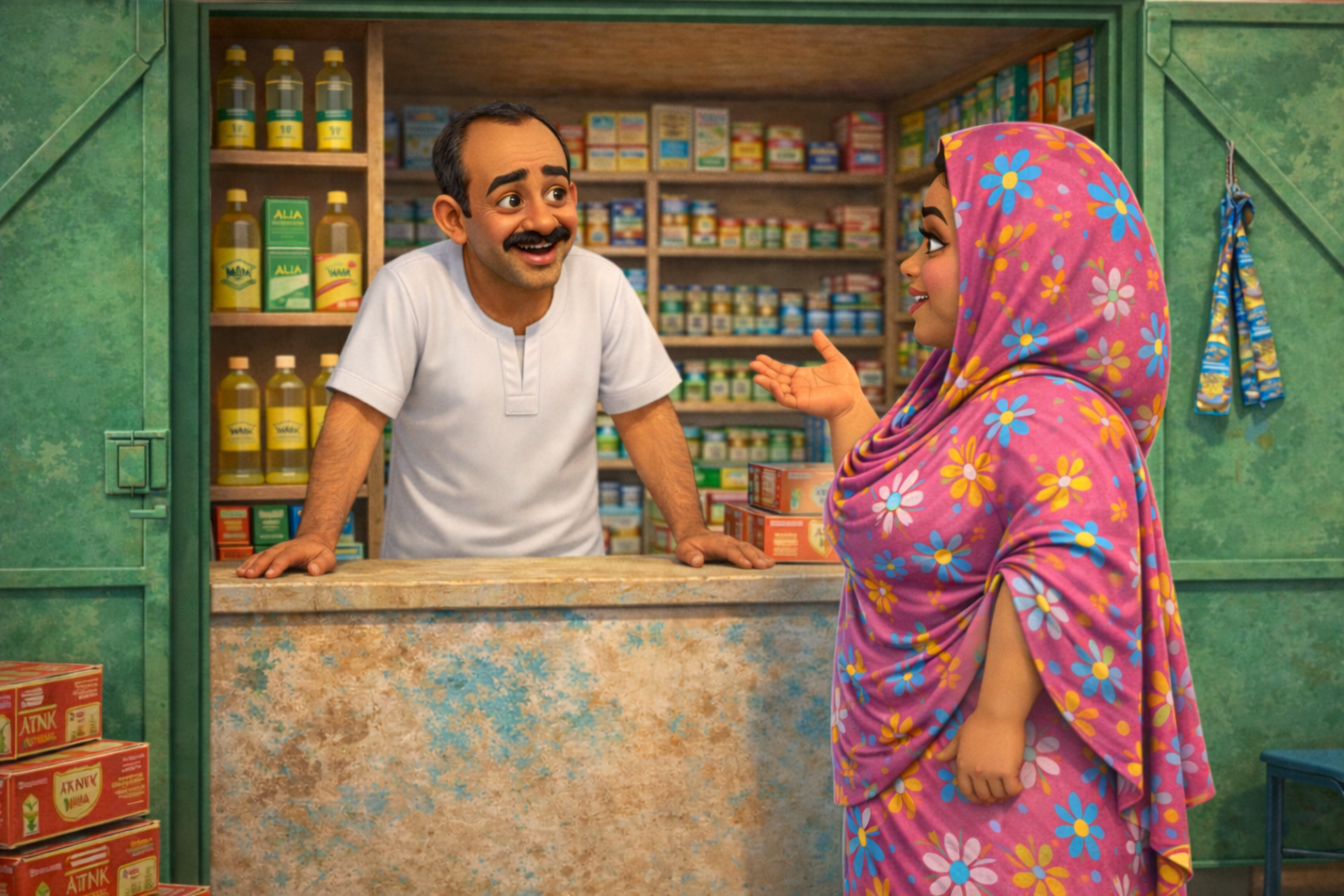 عم احمد وسعاد البايرة